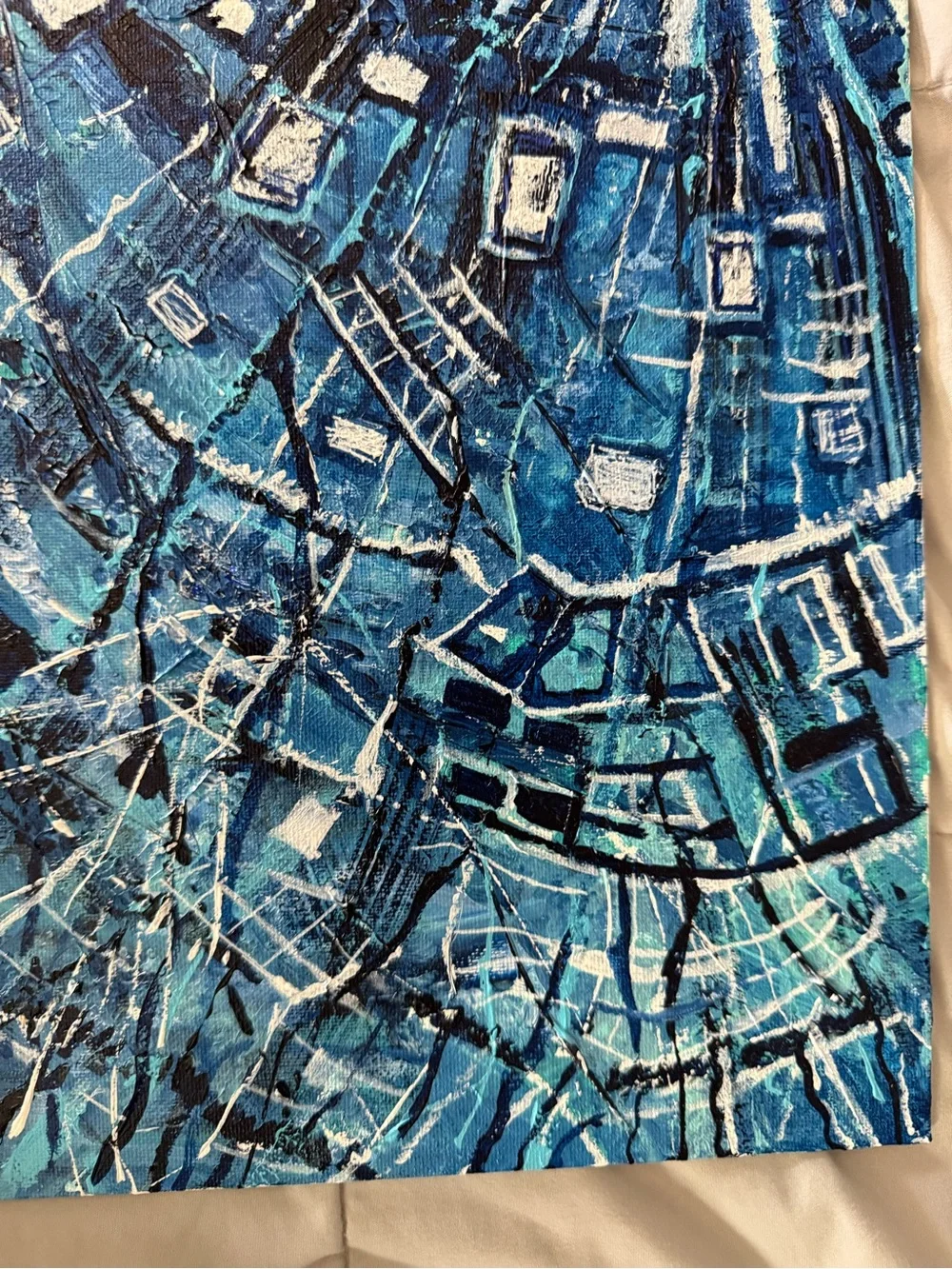 N/A vibrant blue